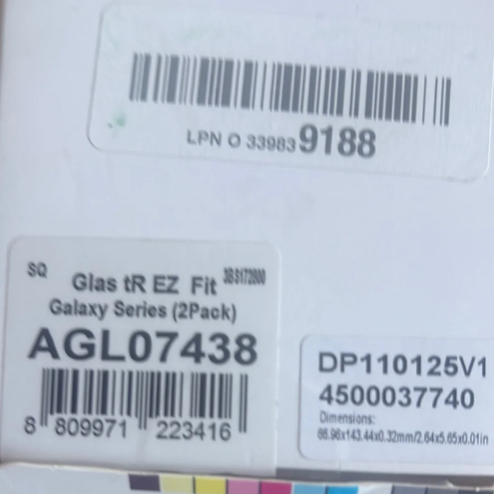 Spigen GLAS.tR EZ Fit Screen Protector 2 Pack - Clear Galaxy Series